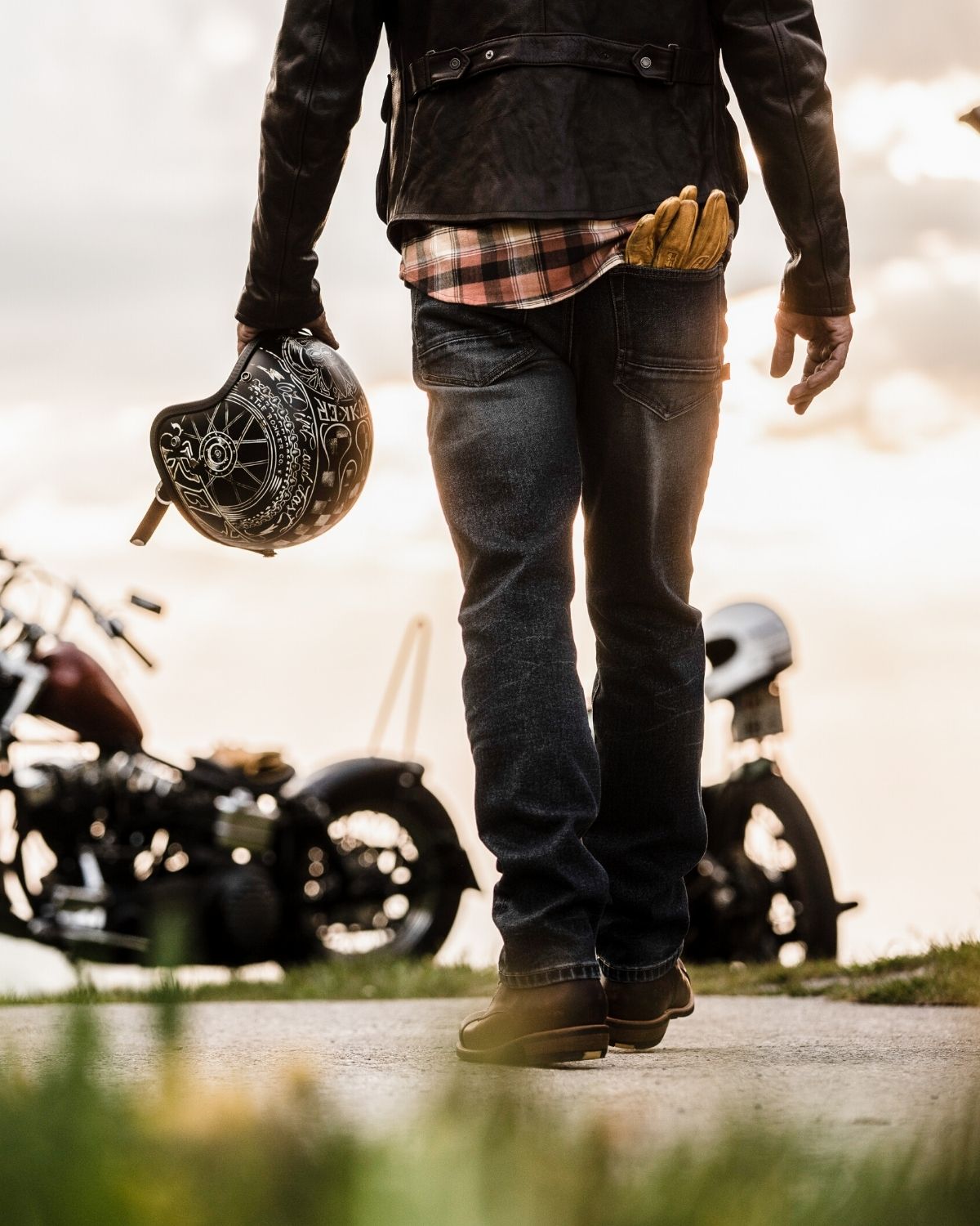 ROKKERTECH Tapered Slim Dark Blue