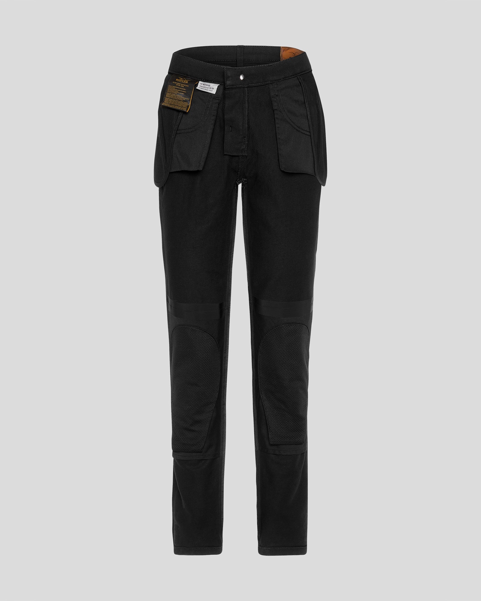 ROKKERTECH Mid Waist Slim Black