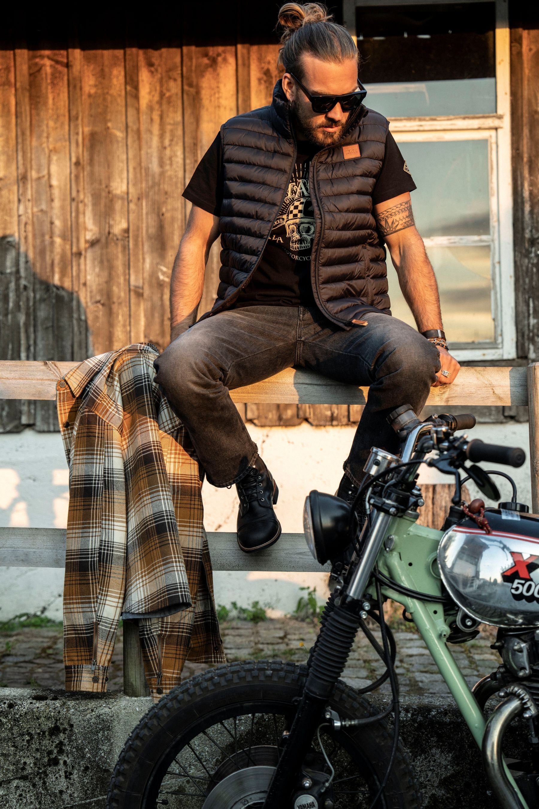 Insulation Vest Men Black