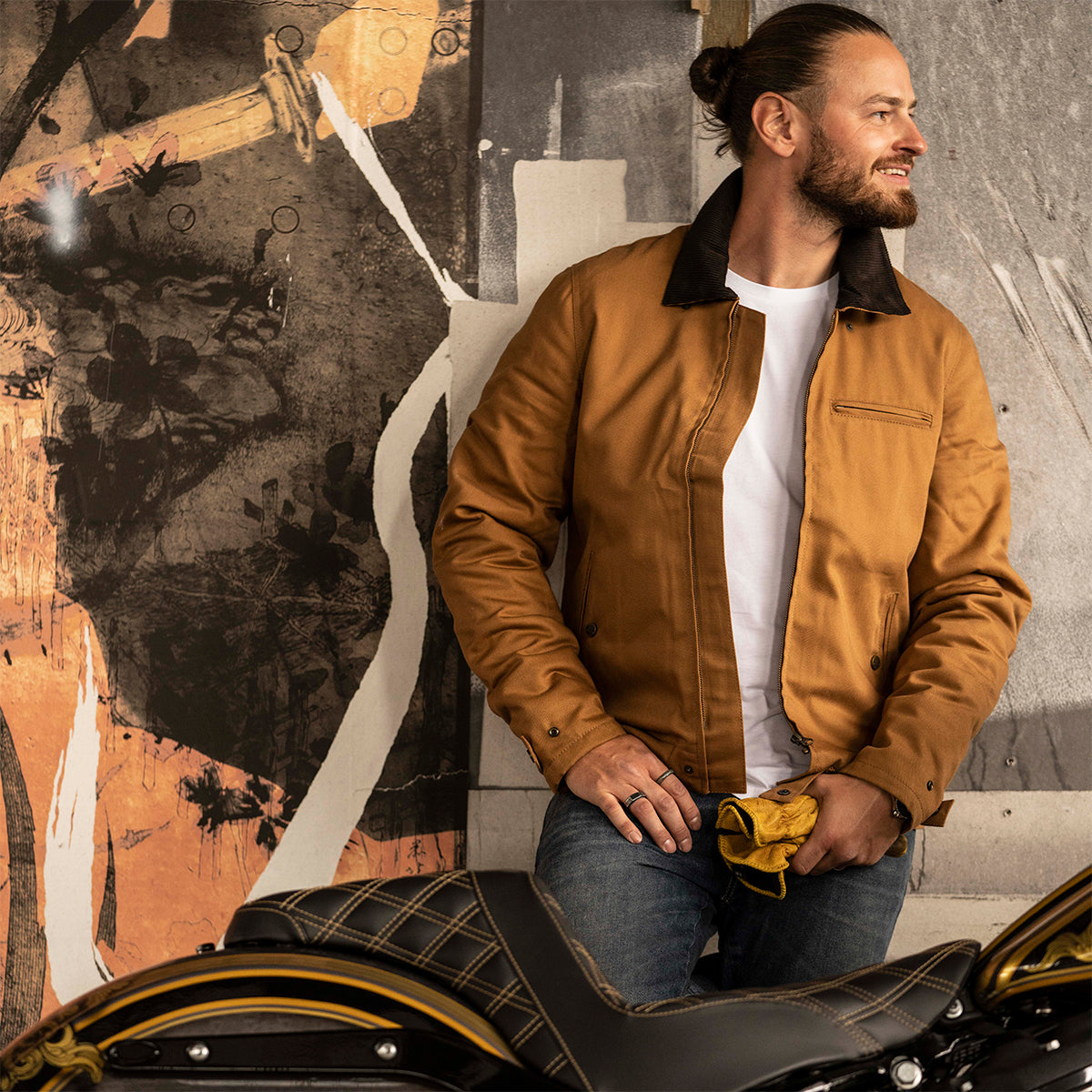 Canvas Jacket Tobacco Brown
