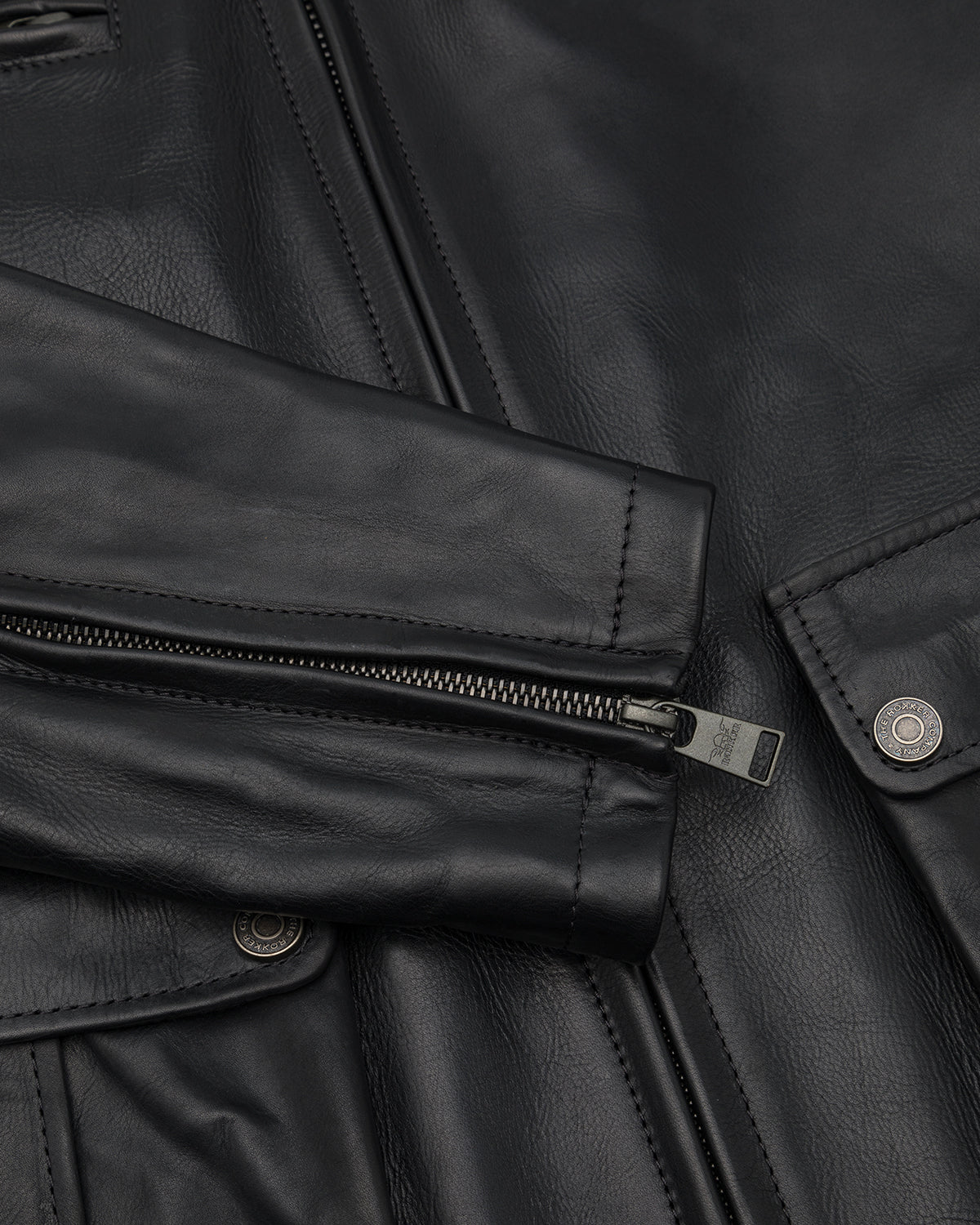 Goodwood Leather Jacket Black