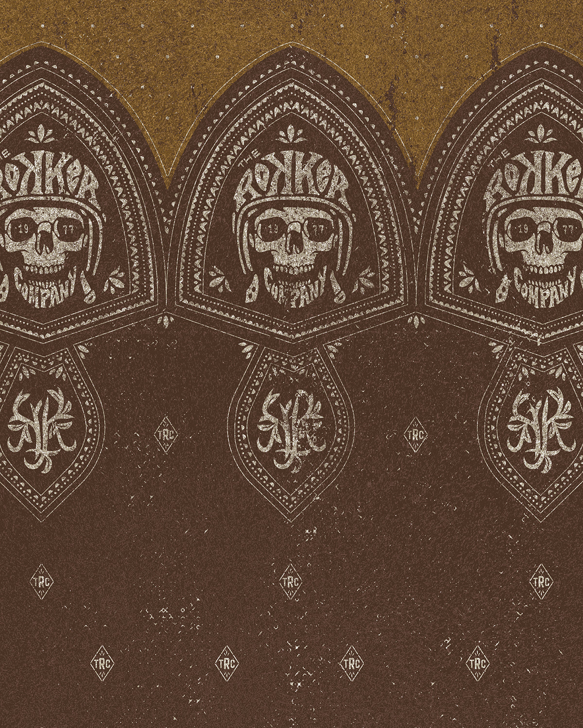 Tube Skull Brown