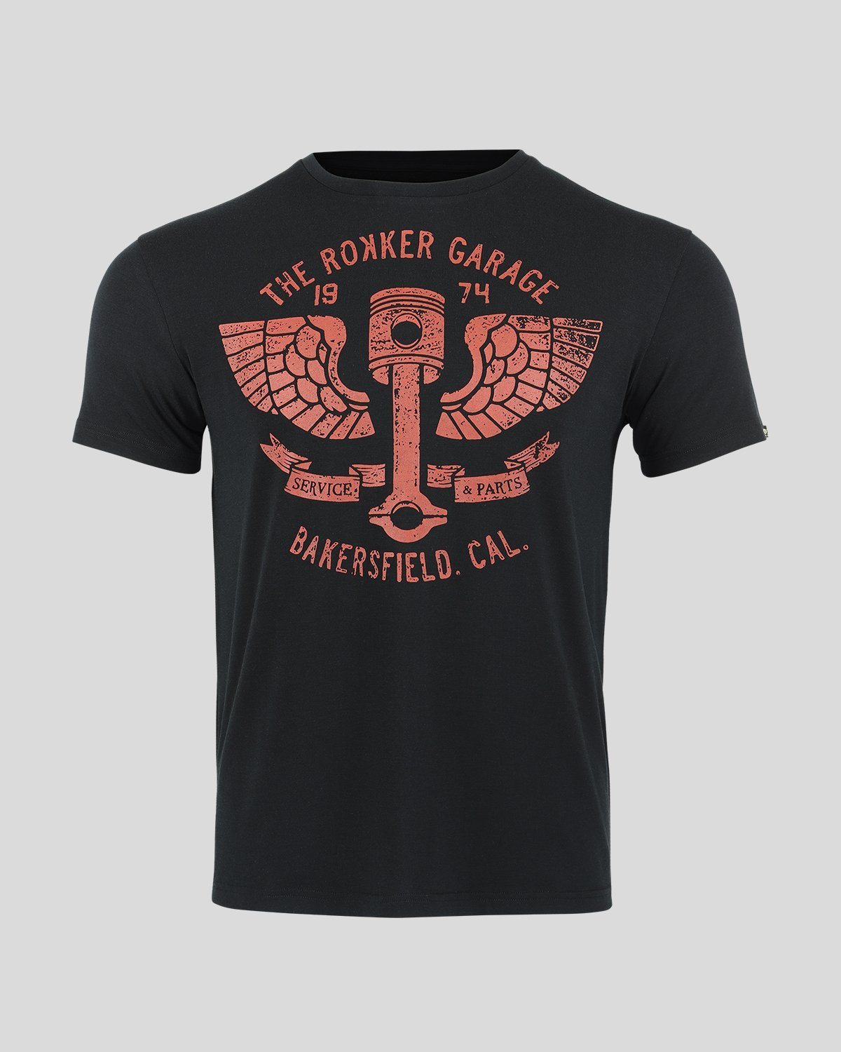 Performance Tee Bakersfield Black T-Shirt The Rokker Company 