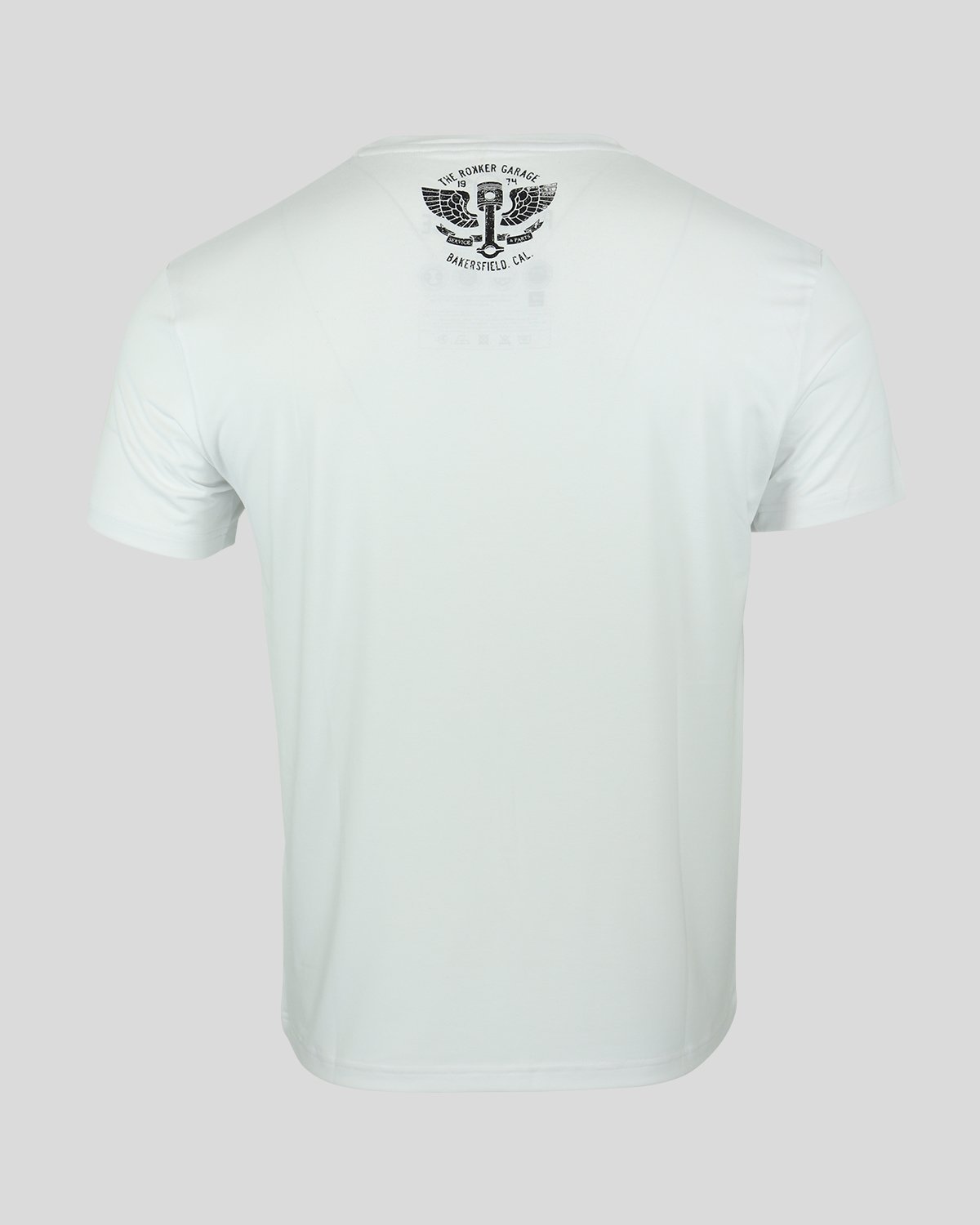 Performance Tee Bakersfield White T-Shirt The Rokker Company 