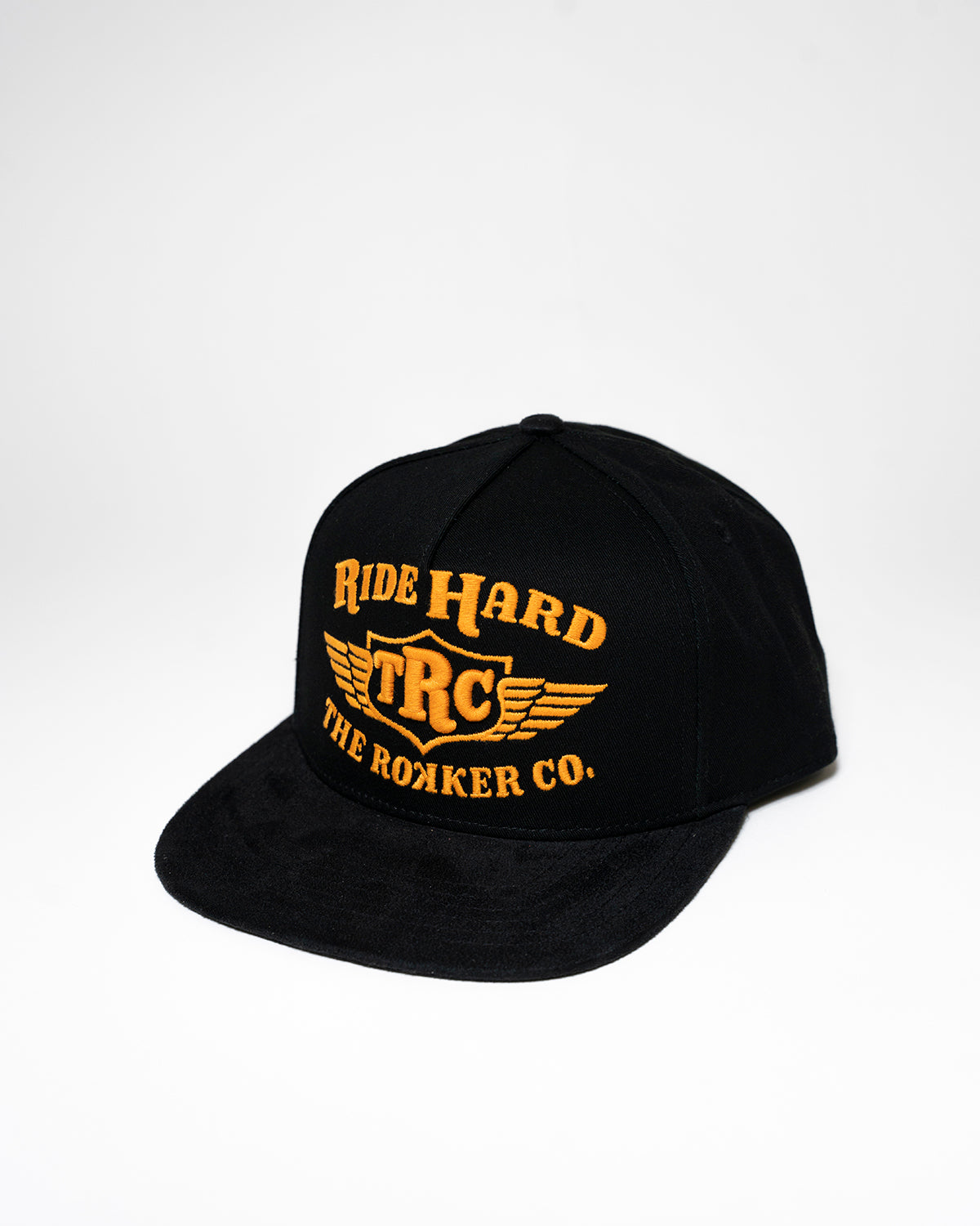 Ride Hard Snapback Black