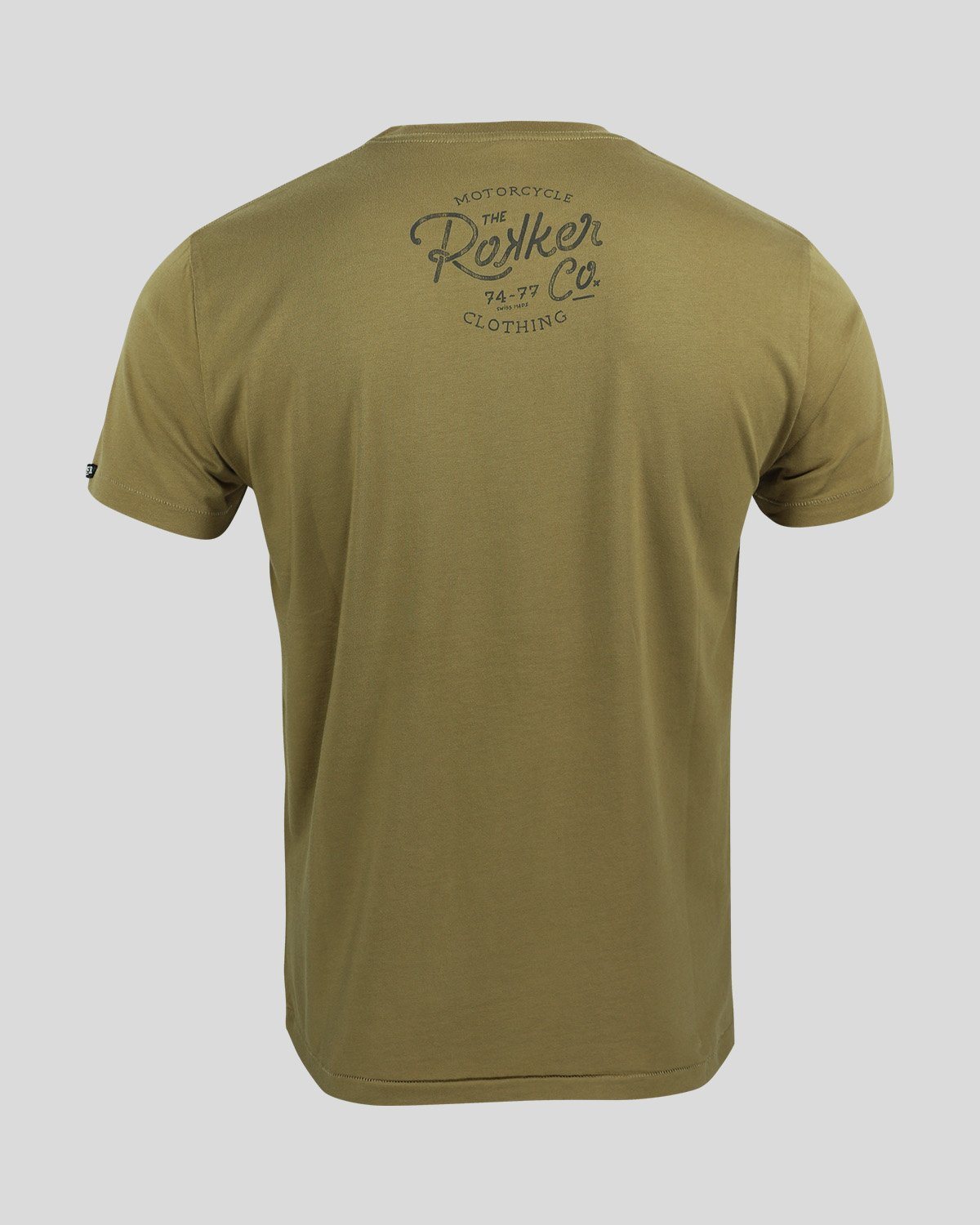 Heritage T-Shirt Men Brown T-Shirt The Rokker Company 