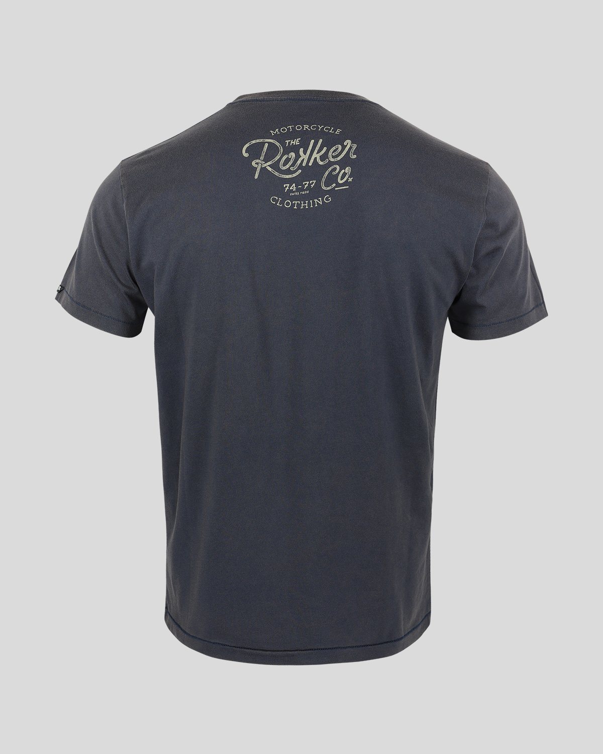 Heritage T-Shirt Men Navy T-Shirt The Rokker Company 