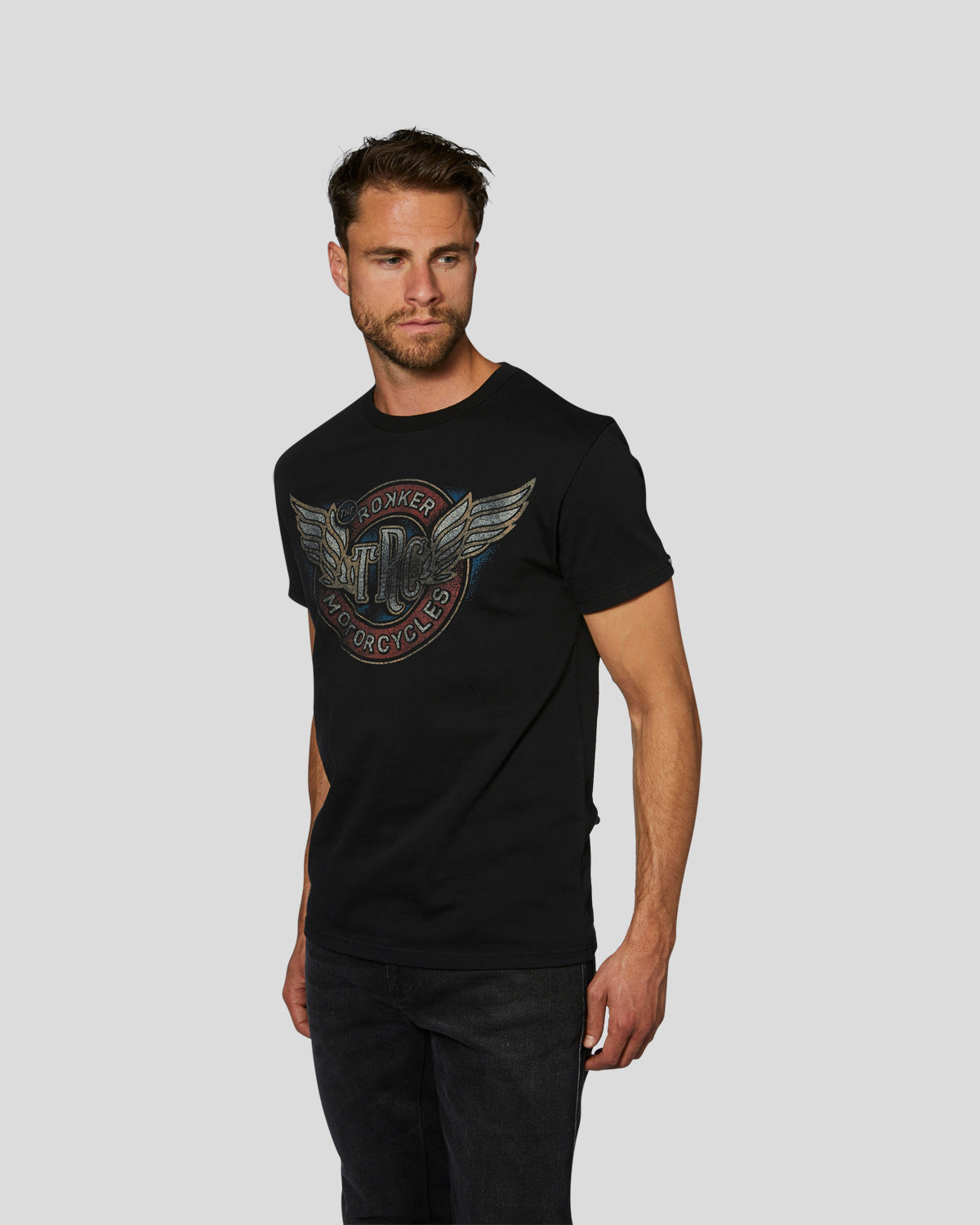 Wings Black Shirts & Tops The Rokker Company 