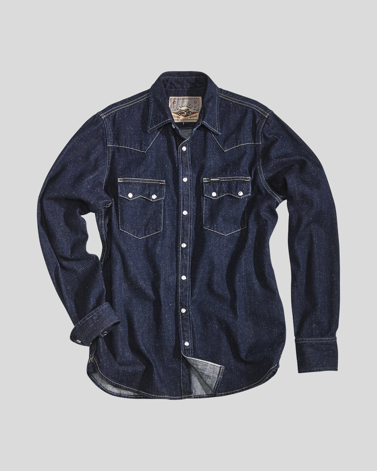 San Francisco Selvage Shirt Men Selvage Denim Shirt The Rokker Company S 