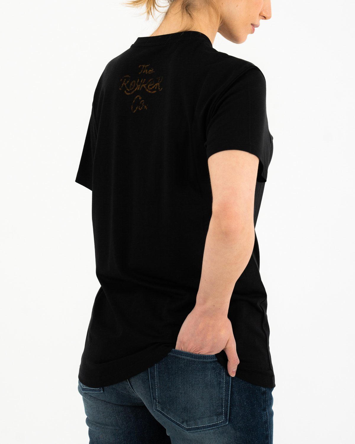 La Catrina Loose fit Black T-Shirt The Rokker Company 