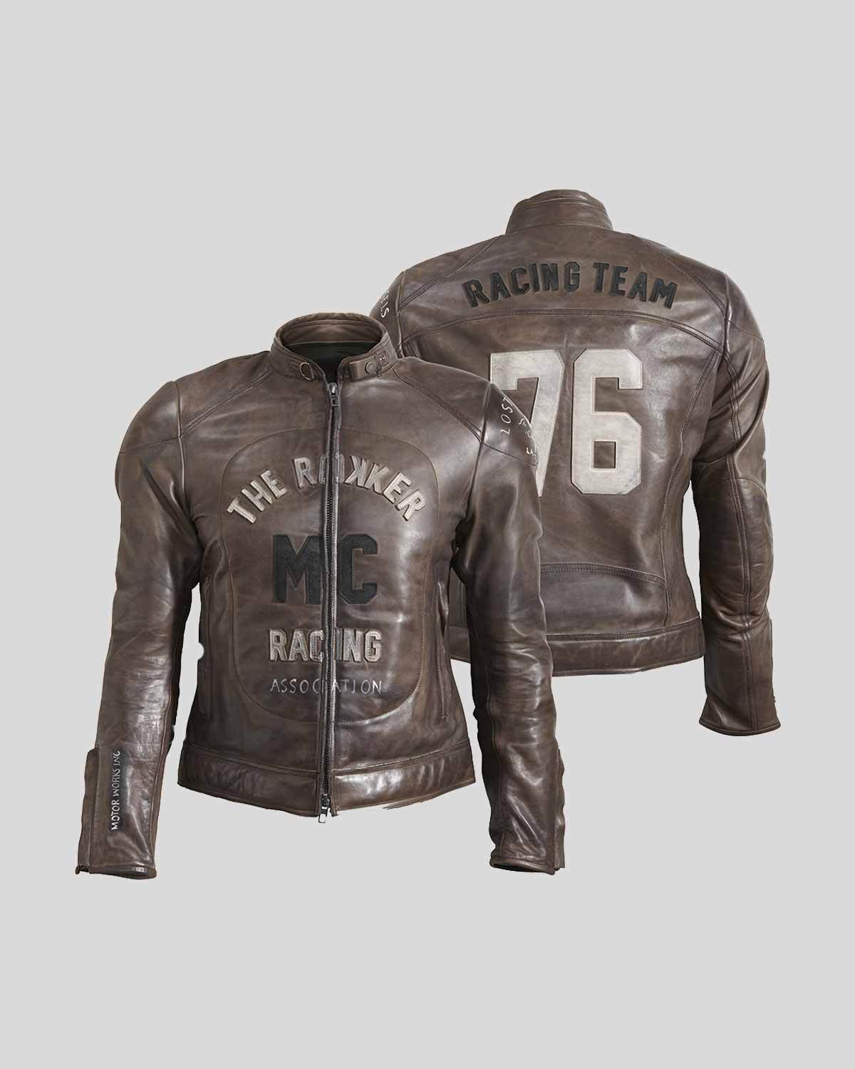 Mc Leather Jacket Jacket The Rokker Company 