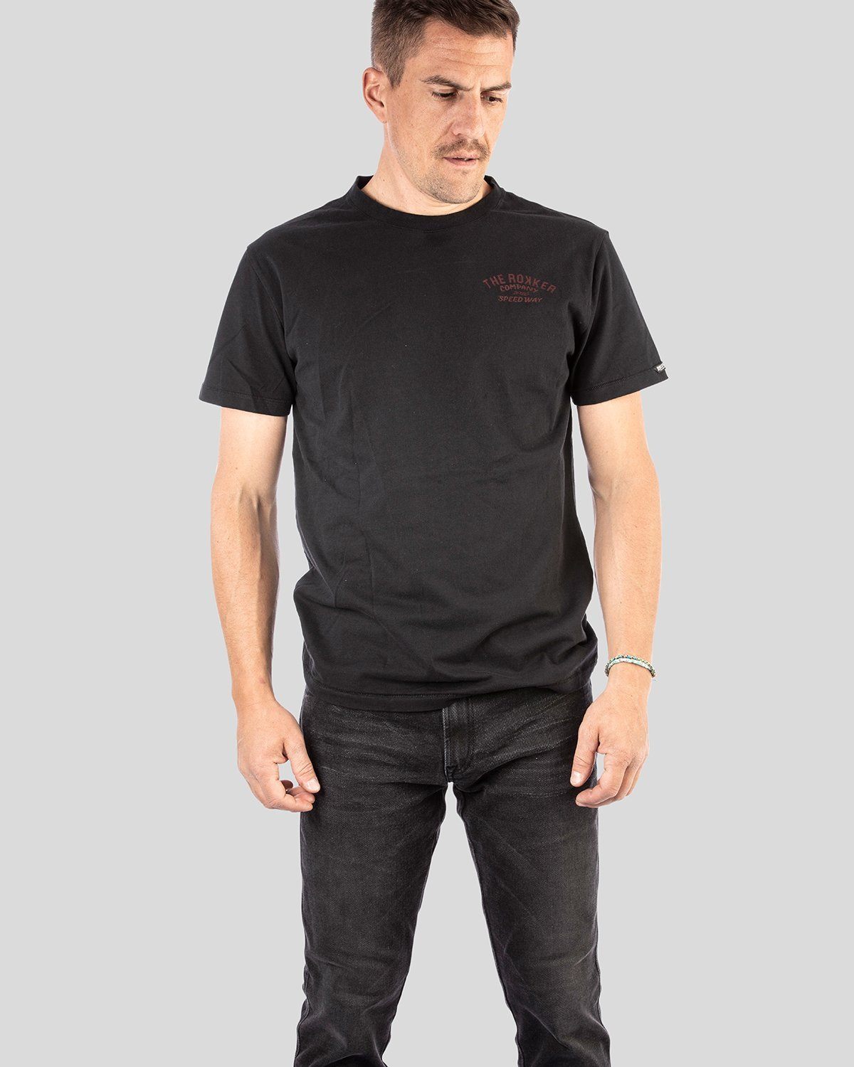 Nevada Black T-Shirt The Rokker Company 