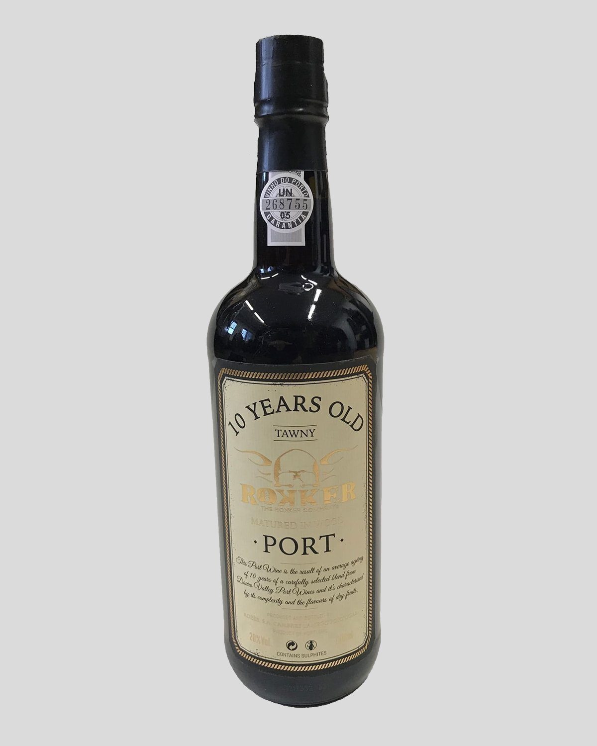 Port Rozes 10 Years, 20% Vol, 750Ml Wine The Rokker Company 