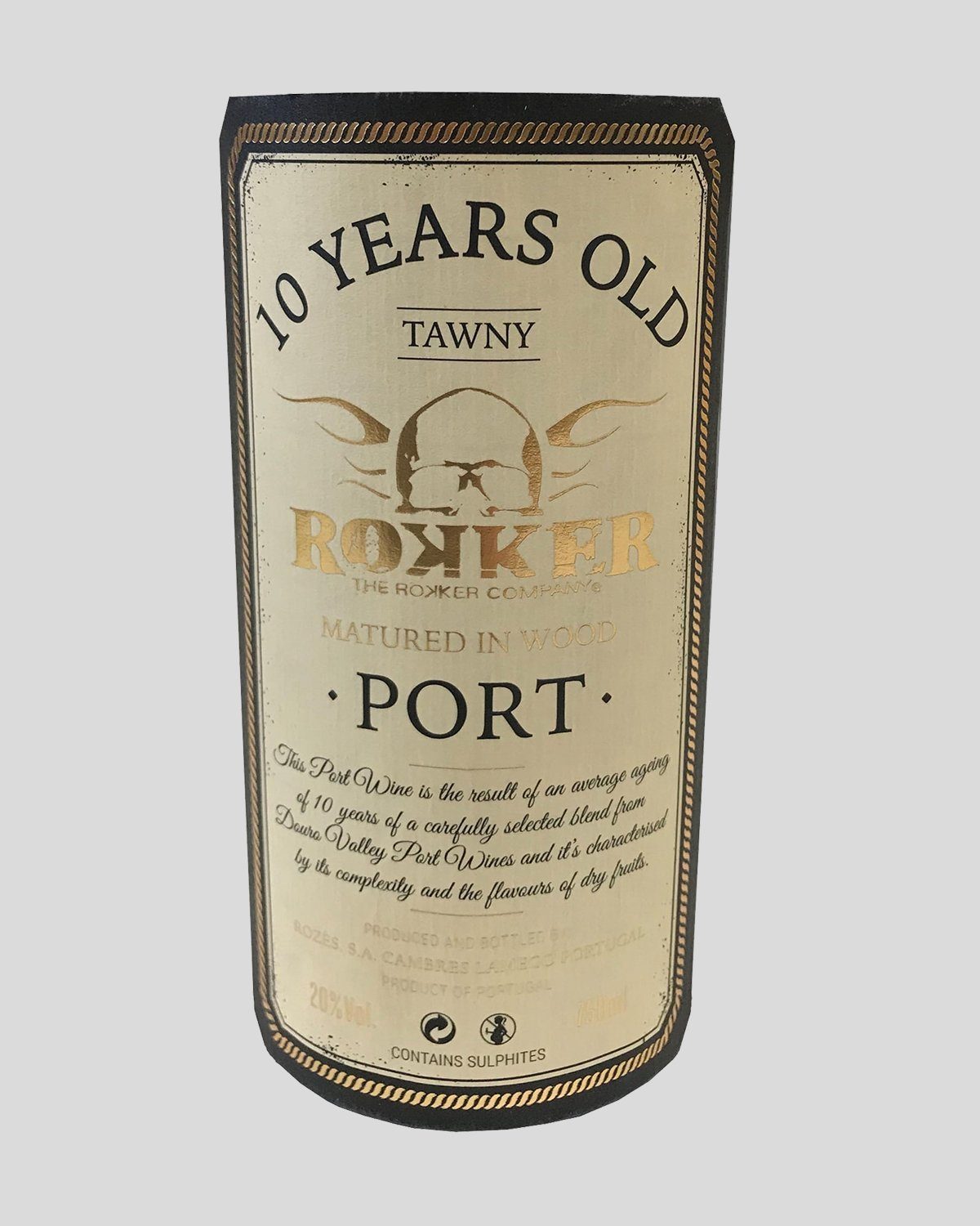 Port Rozes 10 Years, 20% Vol, 750Ml Wine The Rokker Company 